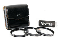 VIVITAR LENTI ADDIZIONALI 48mm +1,+2,+3 Close Up Filtro Macro x Obiettivo Reflex