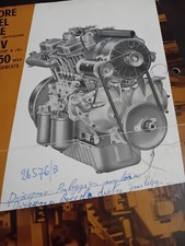 Brochure Tecnica Originale SAME MOTORI 954 a V 50 HP