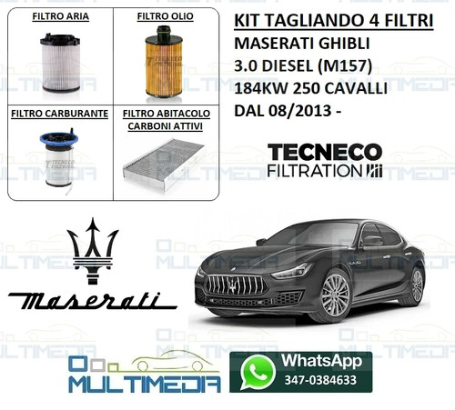 Kit tagliando filtri - kit,