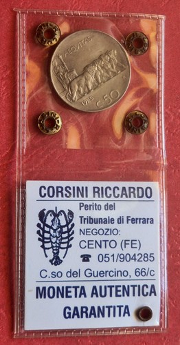 Centesimi 1925 leoni liscio - 1925,