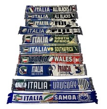 Lotto 10 Sciarpe Rugby Italia Match Day