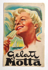 Pubblicita' Gelati Motta Old Advertising Werbung Vintage 1955 (F5)