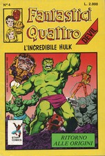 FANTASTICI QUATTRO 4 star comics 1989 