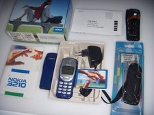 NOKIA 3210 BLUE CLASSIC 1999 GSM ESEMPLARE ORIGINALE UNICO + SCATOLA ACCESSORI