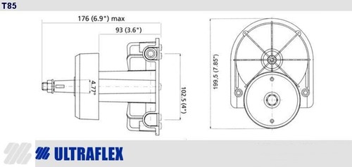 Timoneria ultraflex originale - ultraflex,
