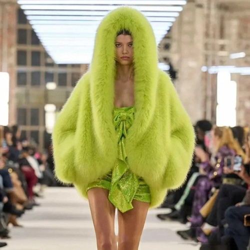 Cappotto pelliccia volpe - pelliccia,