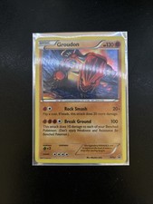 Pokémon TCG Groudon XY Black