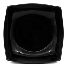 Set 6 Piatti Fondi Delice Noir Neri 20 cm Vetro Arcoroc | Piatti Quadrati 