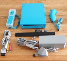 Console nintendo wii blu - console, con