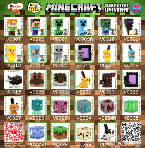Minecraft kinder joy - minecraft, surprise