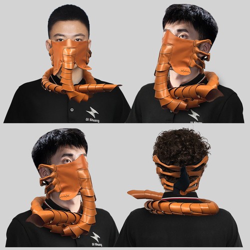 Maschera cosplay alieno