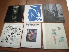 LOTTO ARTE PITTURA 6 LIBRI MODIGLIANI,MATISSE,LEONARDO,TIEPOLO,ALTRI