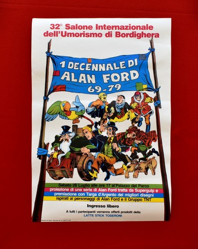 Alan ford locandina - ford,