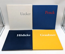 Hödicke, Graubner, Uecker, Penck,  Kunstbuchkonvolut, 4 Bücher, DSL Bank, 1989