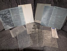 Lot of 11 Vintage Letraset