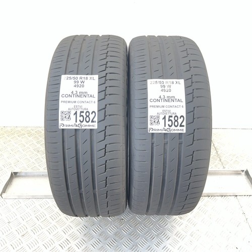 Gomme usate 225 r18 - 50, xl
