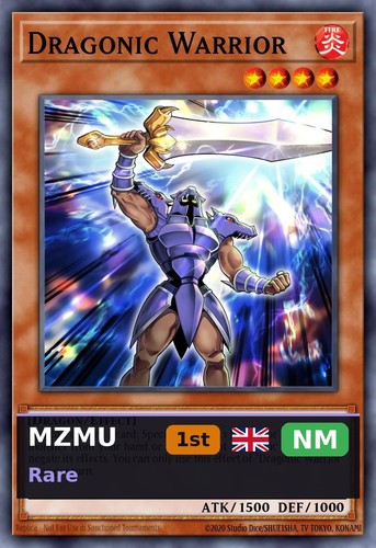 Guerriero dragonico mzmu 043 - dragonico, mzmu-043