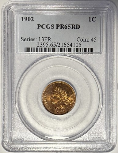 1902 proof testa - testa, indiano