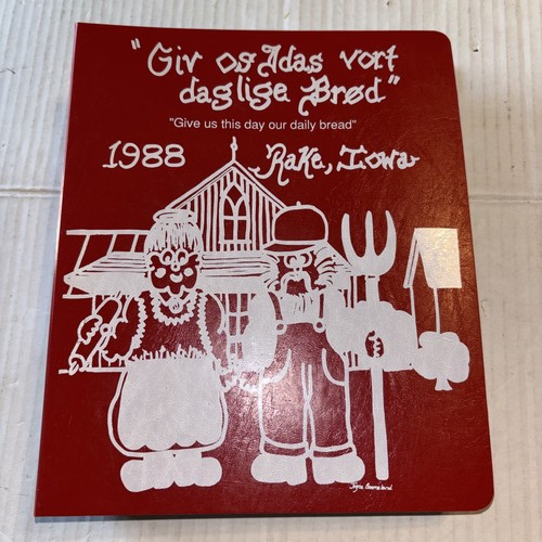 Vintage cookbook red ring - 3,