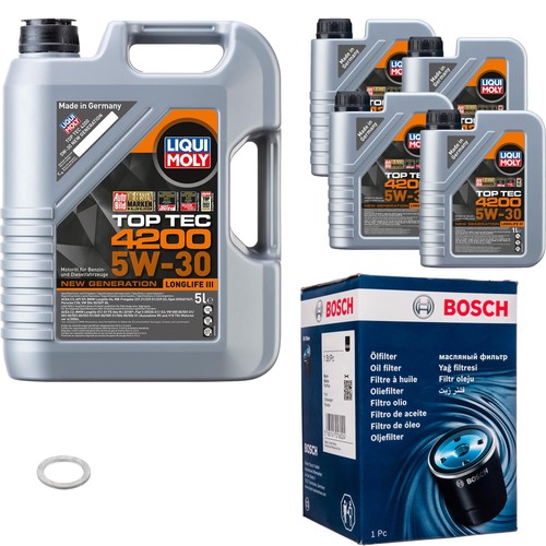 Bosch ölfilter liqui moly - 9,