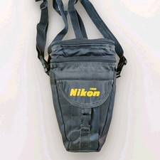 Borsa fotocamera Nikon vintage retrò anni 80 custodia per fotocamera reflex/DSLR