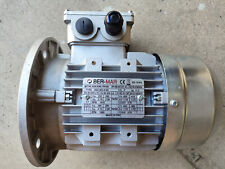 MOTORE ELETTRICO TRIFASE NUOVO MARCA BER-MAR 750W - 1HP - 400V - 4 POLI - 1400 