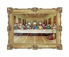 Quadro 12 Apostolo Ultima Cena Icone Antico Barocco 90x70 CM Sacro