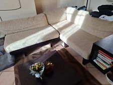 divano angolare moderno doimo con libreria