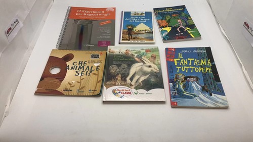 Antq1321 lotto libri - 6:, per