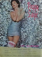 VINTAGE SEXY 1956 AD PEGGY