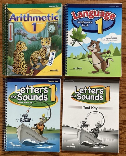 Abeka arithmetic language 1 - 1,