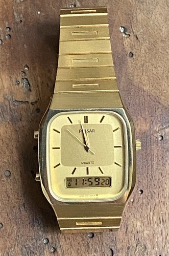 Vintage lcd watch pulsar - vintage,