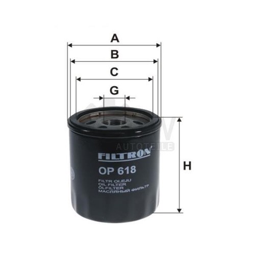 Filtro olio filtron - filtro, a