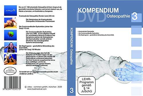 Compendio osteopatia 3 dvd - osteopatia,