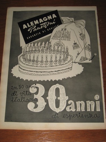 104 alemagna panettone anni - *104=alemagna, panettone=anni