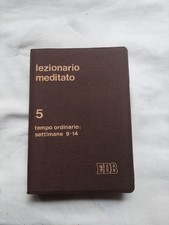 Lezionario meditato - lezionario, 5