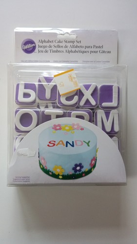 Wilton alfabeto cake - alfabeto, kit