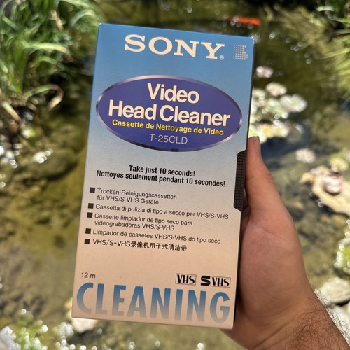 Sony video head cleaner - video,