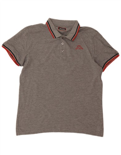 Polo uomo kappa grigio - xl,