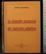 Clausole essenziali del - le,