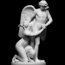 Statua Scultura Amore e Psiche Arte arredamento