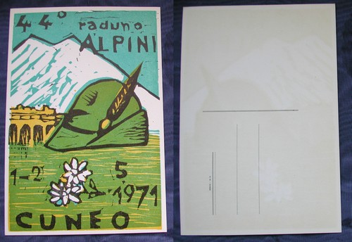 Cartolina originale del - cartolina,