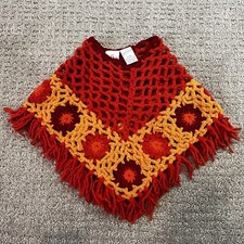 Poncho Koala bambini arancione