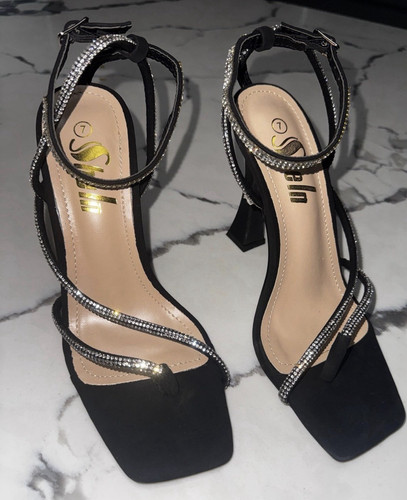 Shein donna nero cinturino - shein,