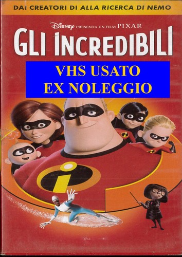Gli incredibili vhs ex - vhs,