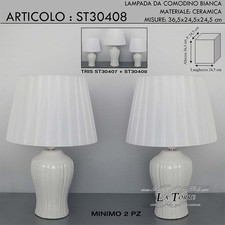 Lampada da tavolo coppia di