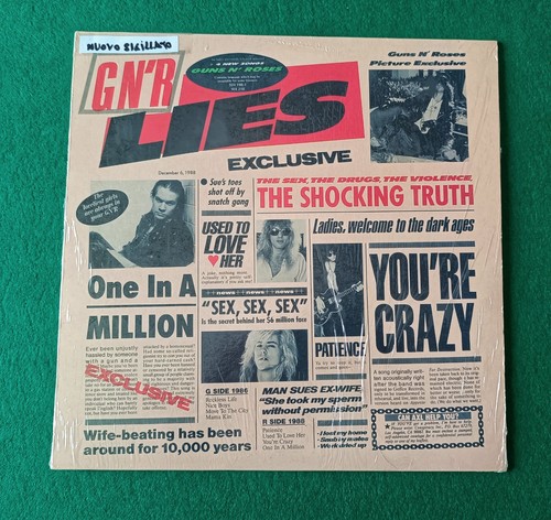 Guns roses lies vinile - n,