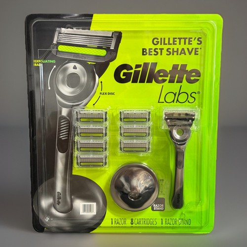 Gillette labs razor with - gillette, stand