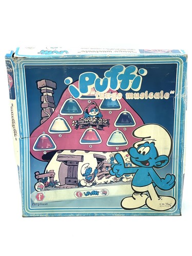 80s faiplast puffi - 80s, smurfs