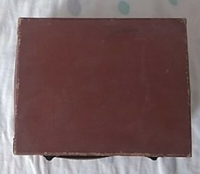 VINTAGE RARA PICCOLA VALIGIA IN CARTONE DEGLI ANNI 50